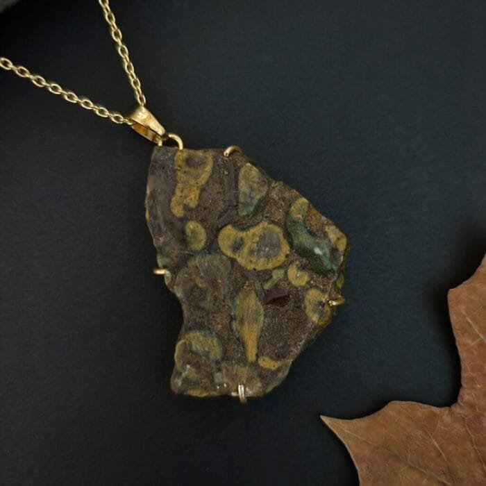 Fruit Jasper Pendant