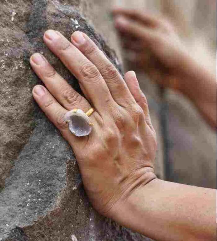 Amethyst Geode Ring