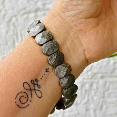 Pyrite Flat Bracelet