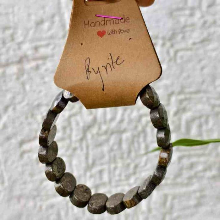 Pyrite Flat Bracelet