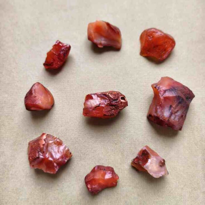 Raw Carnelian