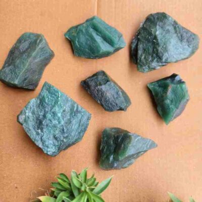 Raw Green Aventurine