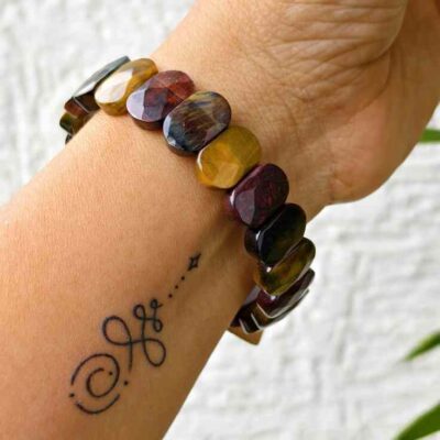 Tiger Eye Flat Bracelet